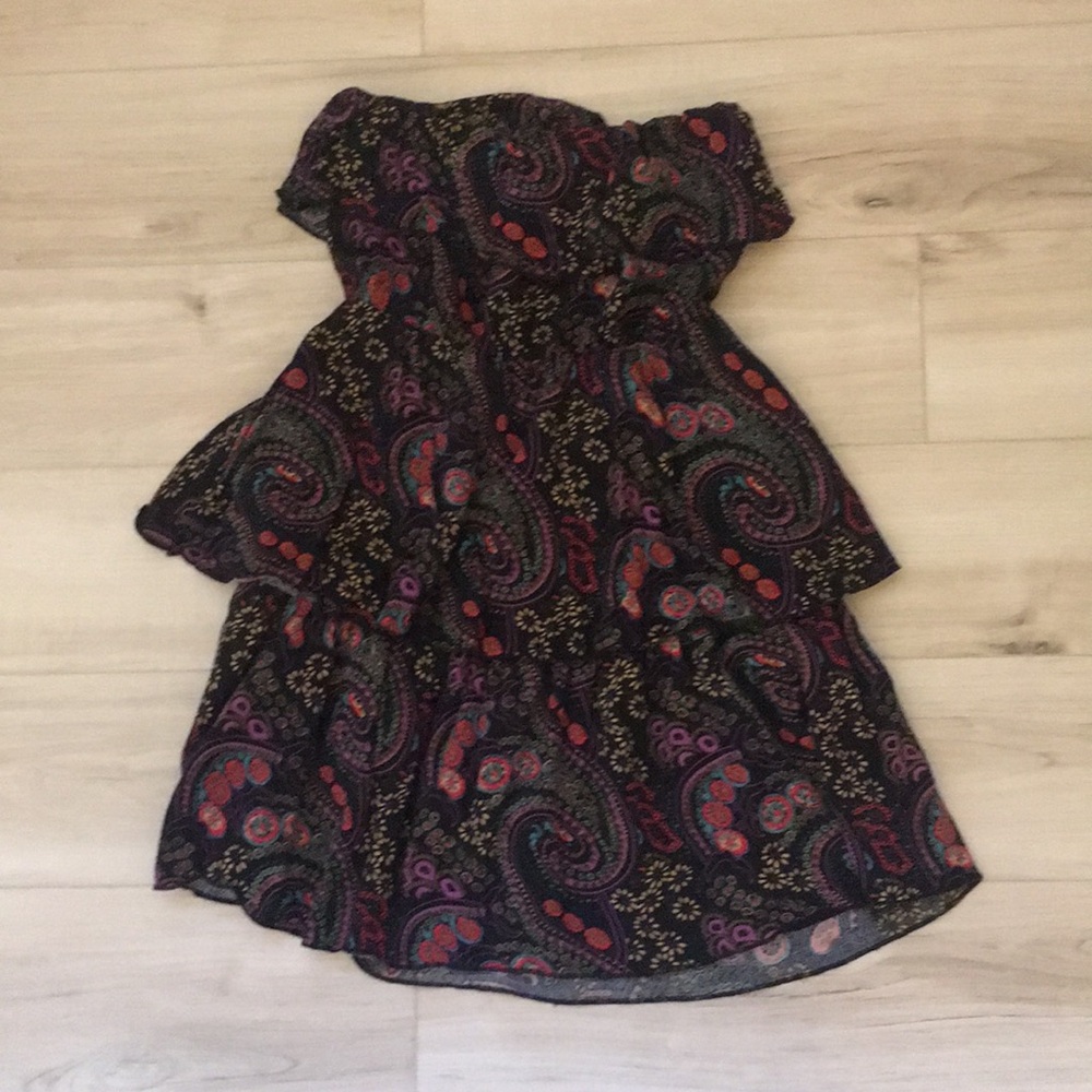 Strapless dress